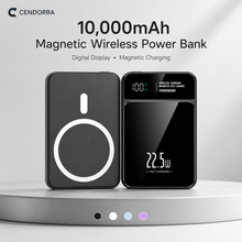 10,000mAh Magnetic Wireless Power Bank with Digital Display