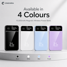 10,000mAh Magnetic Wireless Power Bank with Digital Display