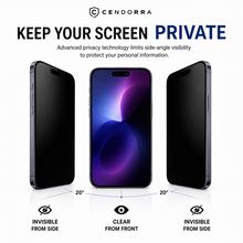 4-Pack Privacy Tempered Glass Screen Protectors for iPhone