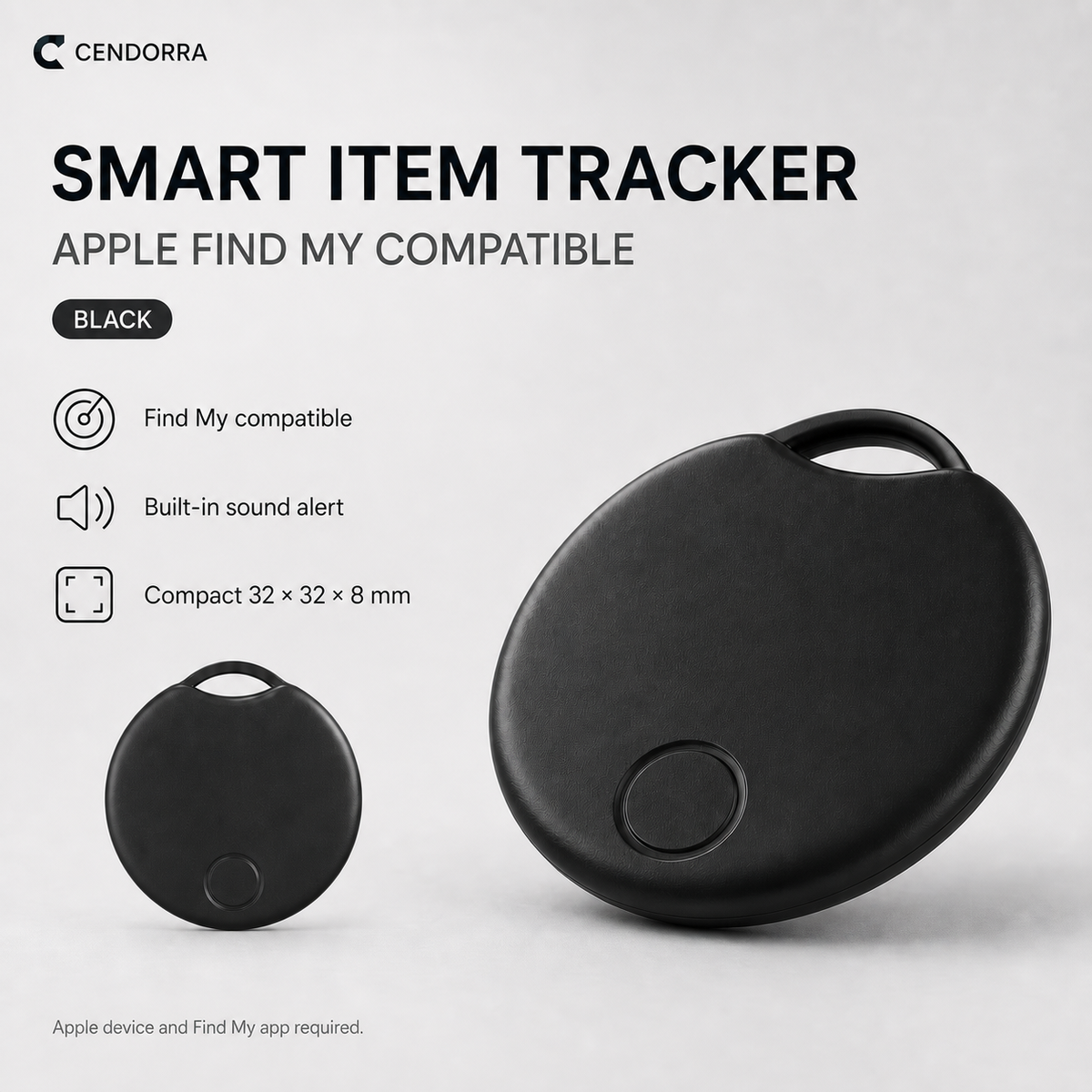 Smart Item Tracker – Apple Find My Compatible
